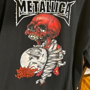 Vintage Metallica Madly in Anger with the World Tour shirt